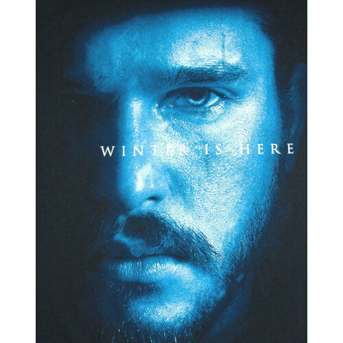 Game of Thrones (Medium) Game of Thrones Short Sleeved T-Shirt (Mens Black) 2