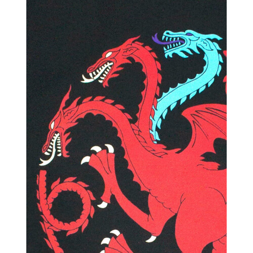 Game of Thrones (Medium) Game of Thrones Short Sleeved T-Shirt (Mens Black) 2