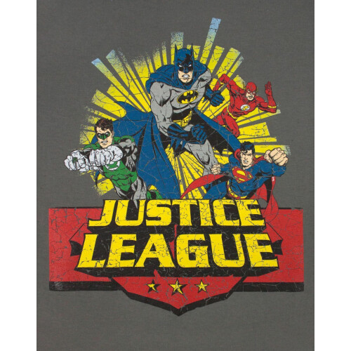 DC Comics (Small) DC Comics Short Sleeved T-Shirt (Mens Grey) 1