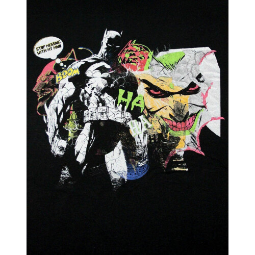 DC Comics (Large) DC Comics Batman Short Sleeved T-Shirt (Mens Black) 1
