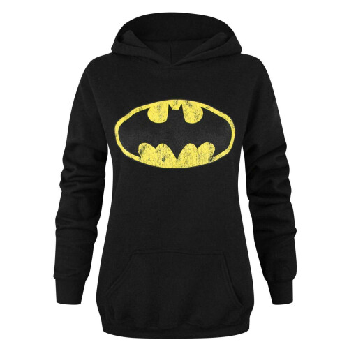 DC Comics (X-Large) DC Comics Batman Hoodie (Womens Black) 2