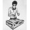 (Small) Bruce Lee Vest (Womens White) 2