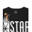 DC Comics (Large) DC Comics Short Sleeved T-Shirt (Womens Black) 4