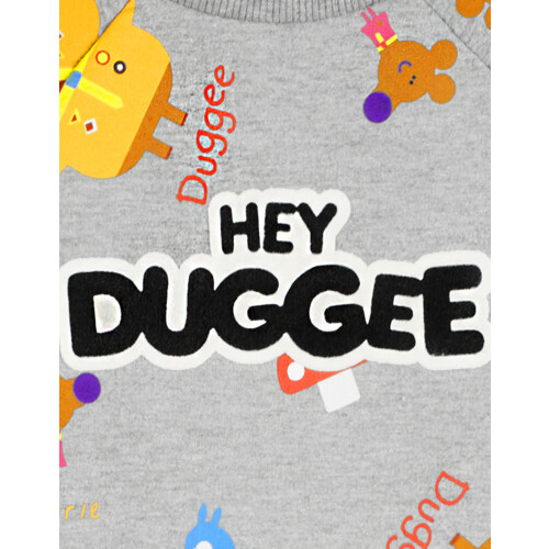 Hey Duggee (3-4 Years) Hey Duggee Sweatshirt (Boys Grey) 2