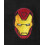 Marvel (M-L) Marvel Snapback Flat Cap (Unisex Black) 2
