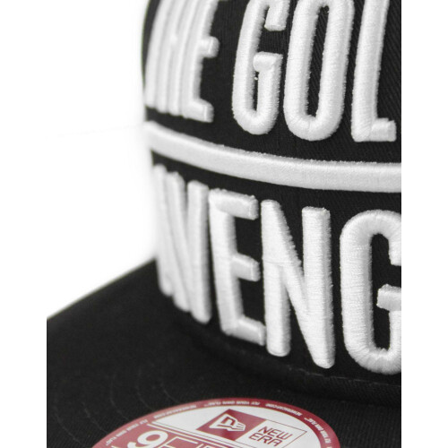 Marvel (M-L) Marvel Snapback Flat Cap (Unisex Black) 2