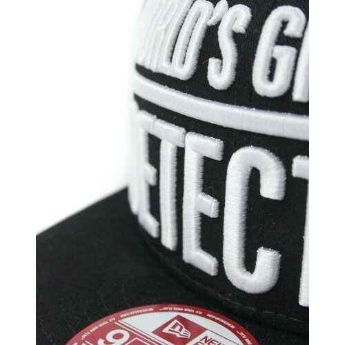 DC Comics (S-M) DC Comics Snapback Flat Cap (Unisex Black) 2
