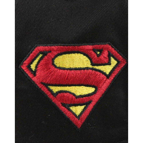 DC Comics (M-L) DC Comics Snapback Flat Cap (Unisex Black) 1