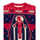 Marvel (X-Large) Marvel Christmas Jumper (Womens Black) 4