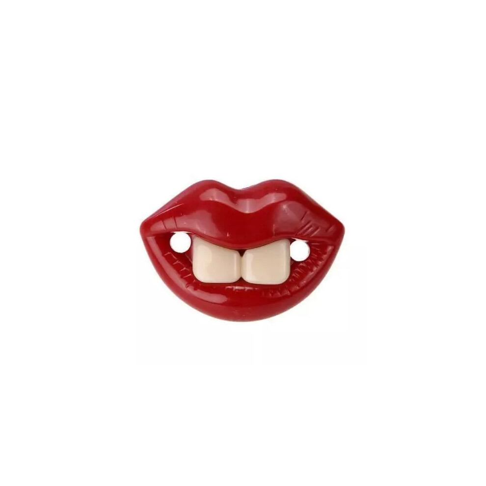 (1) Funny Dummy Dummies Novelty Teeth Pacifier For Baby Babies Closkye