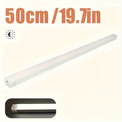 (Cold White, 50.04cm) Under Cabinet LED Light Motion Sensor, Ultra-thin Wireless Cabinet Light