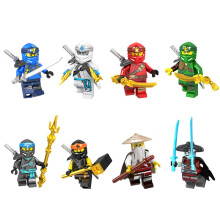 Ninja Building Blocks Ninjago Minifigure Kids Toy Gifts 8pcs Set Fit Lego