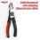 DELIXI Multifunctional stripper cable cutter crimping 170mm long soft grip 1