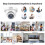 ZOSI 1080P CCTV 2pcs Security Camera For Home System IR Night Vision 5