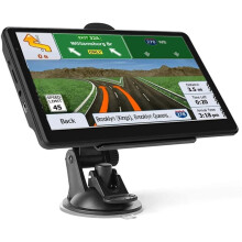 GPS Navigation for Car, 7 inch Touchscreen, Portable GPS Free Lifetime Map Updates, Speed Warning, Spoken Turn-by-Turn Directions
