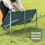 Milestone Camping Folding Single Camp Bed / 189cm x 64cm 4