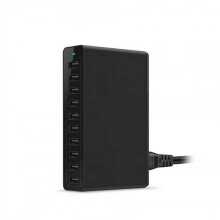 Anker Powerport 10 Usb Charging Station 60w 10-port Wall Charger Home Charger Plug Charger Adapter