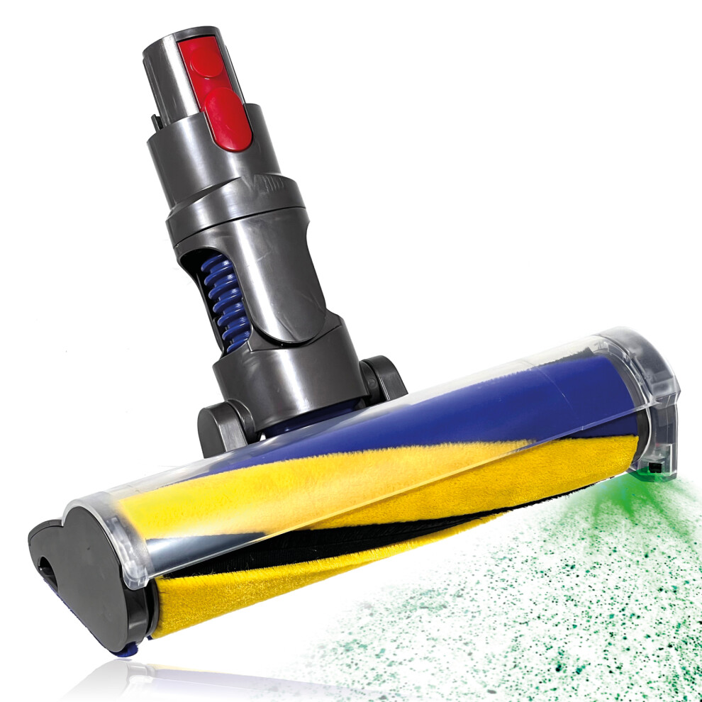 Spares2go Direct Drive Soft Brush Head For Dyson V7 V8 V10 V11 V15 Vacuum Hard Floor Tool Laser 971360-01