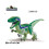 ( Raptor Green-20 ) Figura de dinosaurio con bloques de construcción 1