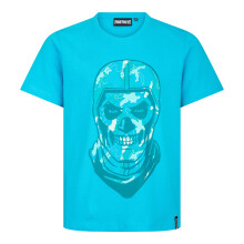 Fortnite Skull Trooper Blue Short Sleeved T-Shirt Sizes 12 Years