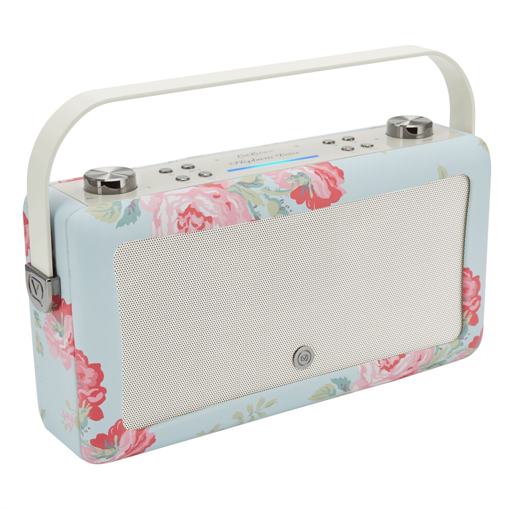 VQ Hepburn Voice Cath Kidston Antique Rose Alexa Voice Activated Smart Speaker with Bluetooth