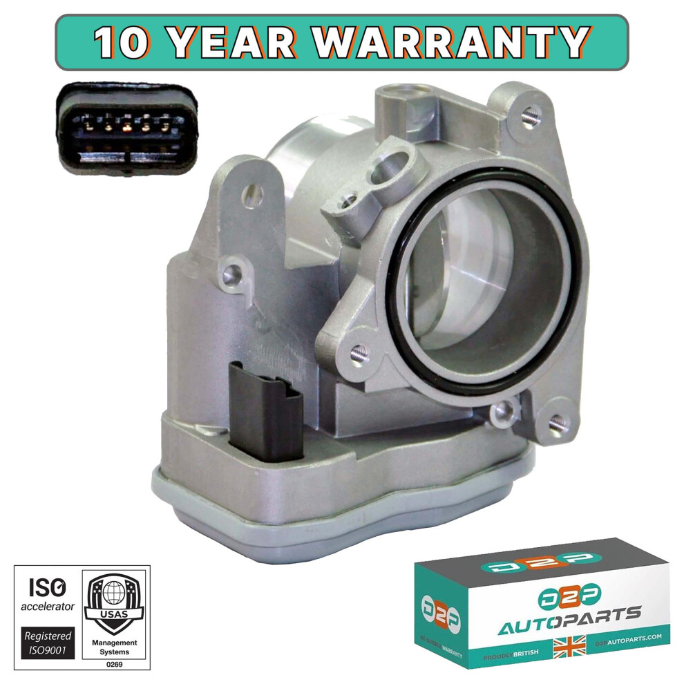 THROTTLE BODY FOR CITROEN C-CROSSER C5 C6 C8 PEUGEOT 407 607 807 2.2 HDI 0345F7 - Image 10