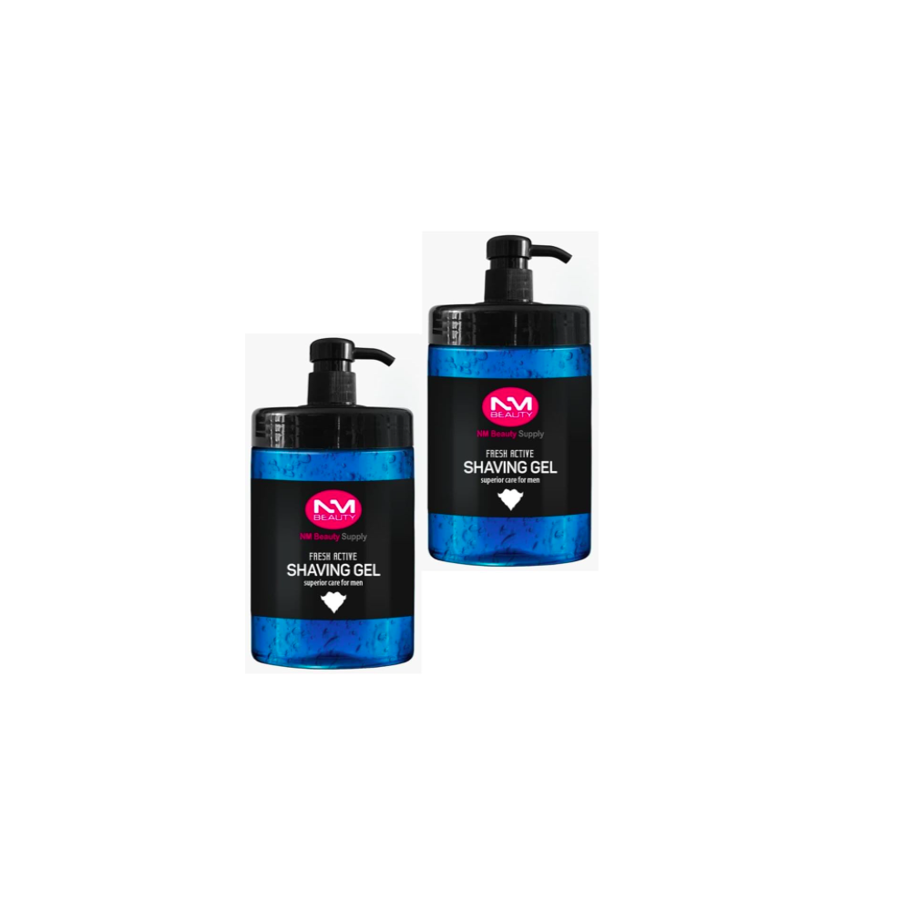 Nmb Shaving Gel 1000Ml- 2Pcs- Next Day Free Del