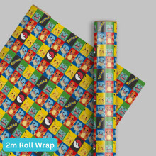 Pokemon Wrapping Paper 2m Roll Wrap