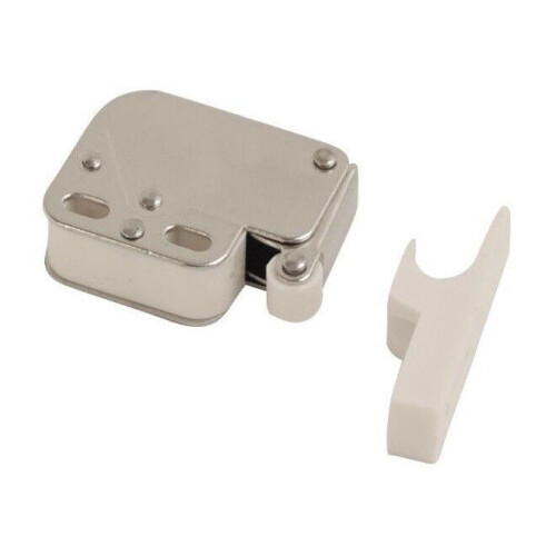 Mini Push to Open Latch Touch release - White