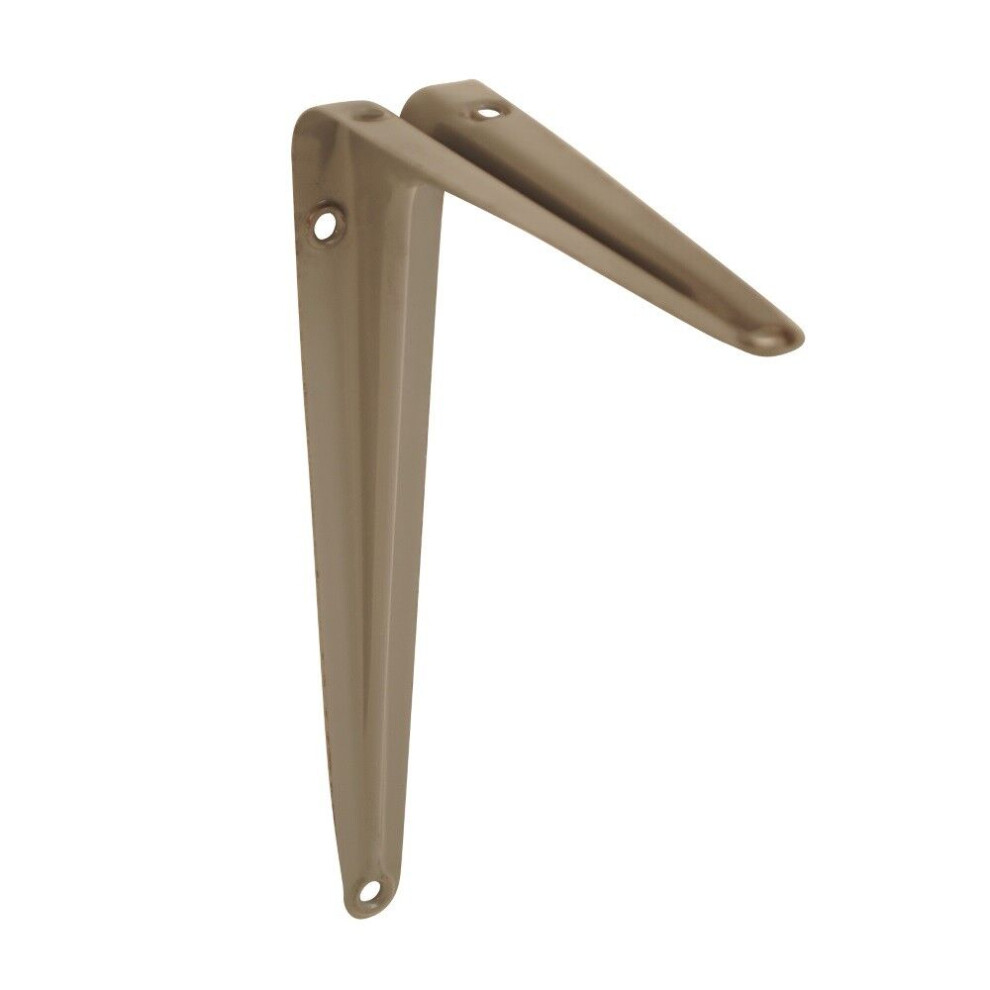 London Brackets Shelf Brackets L Shape Shelfs Shelves Shelving Support - Colour Grey, Size 14" X 12", Pack 8 5057670100627