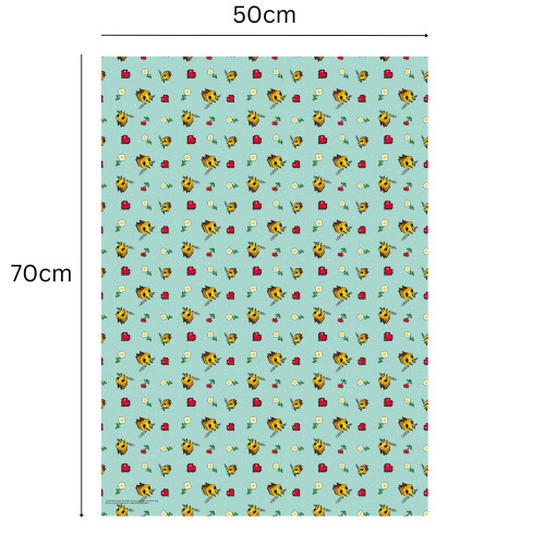 Minecraft Wrapping Paper 2 Sheets & 2 Tags 1