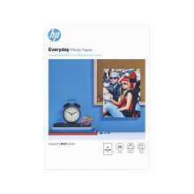 HP 1144922 Everyday Glossy Photo Paper, A4, 210 x 297 mm, 25 Sheets, White