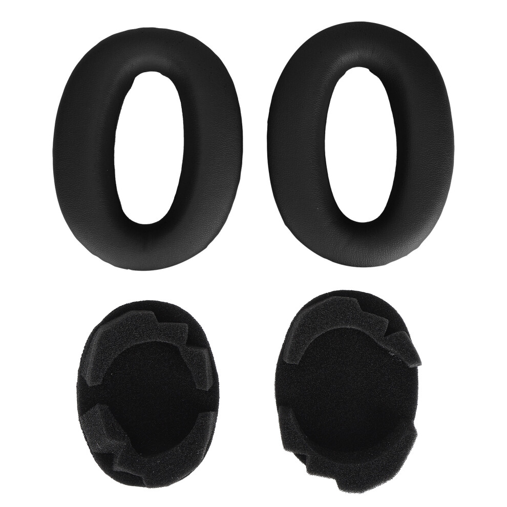 Headphone Ear Pads Replaceable Sponge Pad With Tuning Cotton For Sony Mdr?1000X Wh?1000Xm2 Headphoneblack 8131496725398