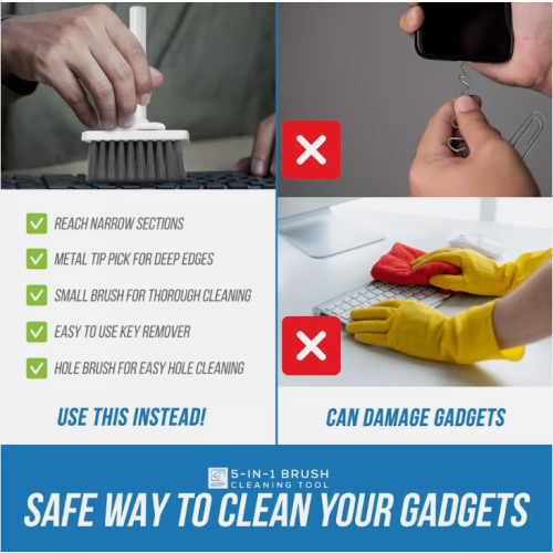 Keyboard Cleaning Brush Cleaner Computer PC Laptop Dust Electronic 2