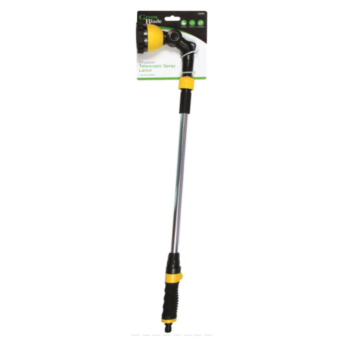 Vivo 9 Function Telescopic Spray Lance Sprinkler Long Reach Spray Gun Tilting Head
