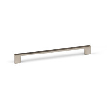 160mm Brushed Matt Nickel Square D Kitchen Cabinet Handle