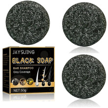 3x Spartan Gray Hair Reverse Bar, Mane Gray Reverse Bar, Hair Darken Bar Soap -ys