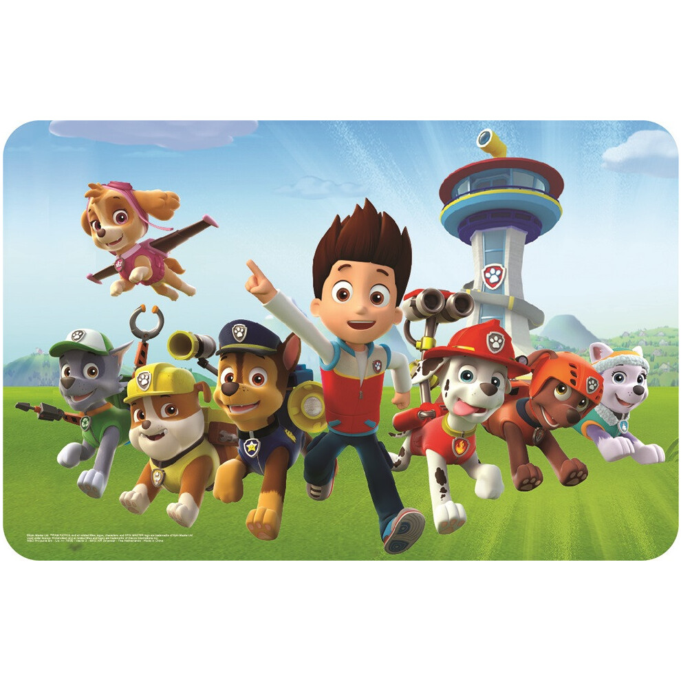 Paw Patrol Placemat 43 X 28 Cm Kids Tablemat Multicoloured