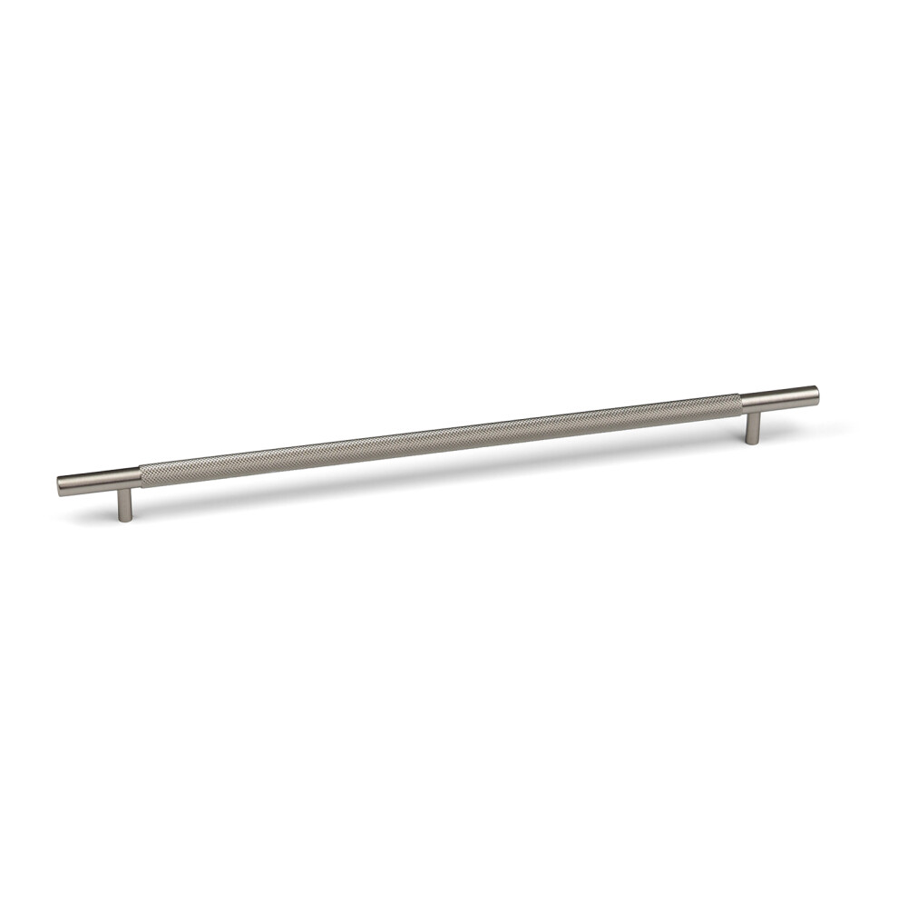 (320Mm Handle) Brushed Nickel T Bar Handles 160Mm & 320Mm & Knob 5060796707632