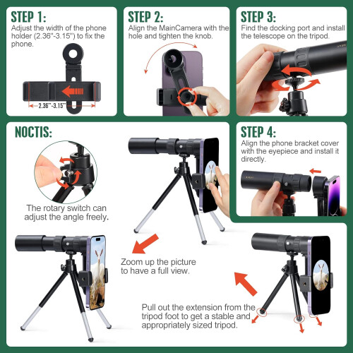10-30x25 monoculars, portable mini tall list binoculars 1