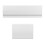 NES Home 1700mm Modern High Gloss White Front & End Bath Panel Acrylic Bathroom 1
