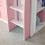 Bedmaster (No Mattress) Lacy Pink Storage Mid Sleeper Bed 8