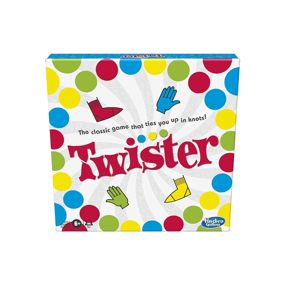 Hasbro Gaming Twister Game for Kids Ages 6 and Up