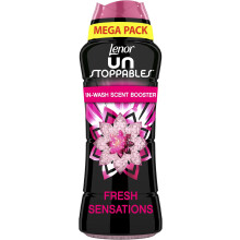 Lenor Unstoppables In-Wash Scent Booster 570g, Fresh Sensations, Non-Stop Freshness Up To 12 Weeks In Storage
