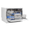 Sia Table Top Dishwasher In White, 6 Places 6 Programmes LED Display - SIA TTD6W 2