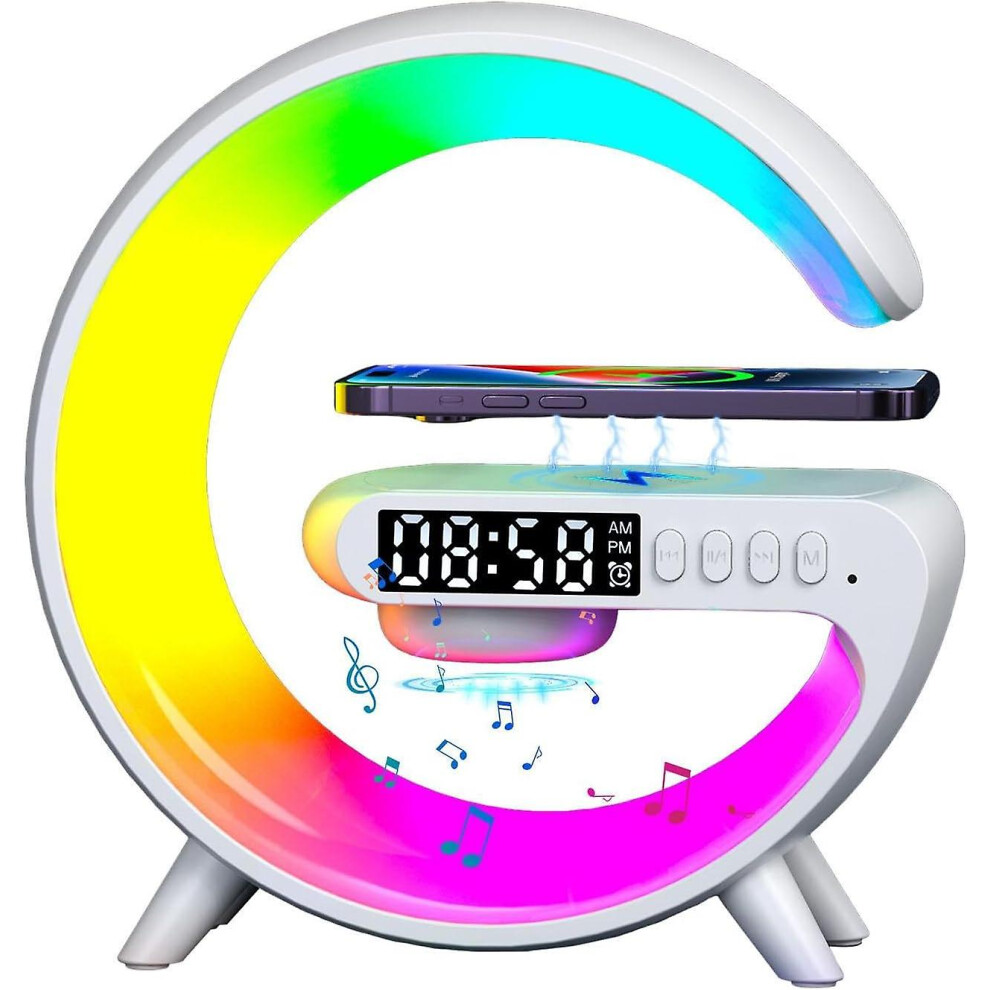 (White) Wireless Speaker Charger White 6956163098481
