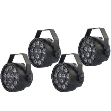 4x Led Par64 Stage Light Rgbw Dmx512 Stage Lighting