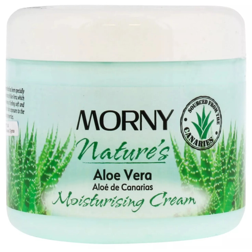 Morny Skin Care Moisturising Cream with Natural Aloe Vera 300ml Tub