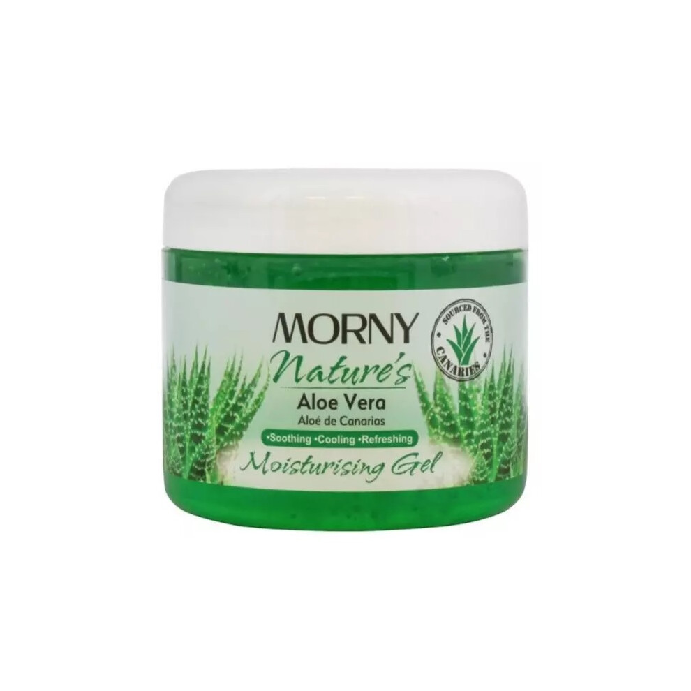 Morny Skin Care Moisturising Gel With Natural Aloe Vera 300Ml Tub