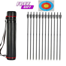 (black arrow set) Outdoor Hunting Accessories 30-70 Pounds Traditional Mongolian Longbow Bow Cow Leather And Wood Material Hunting Archery Recurve